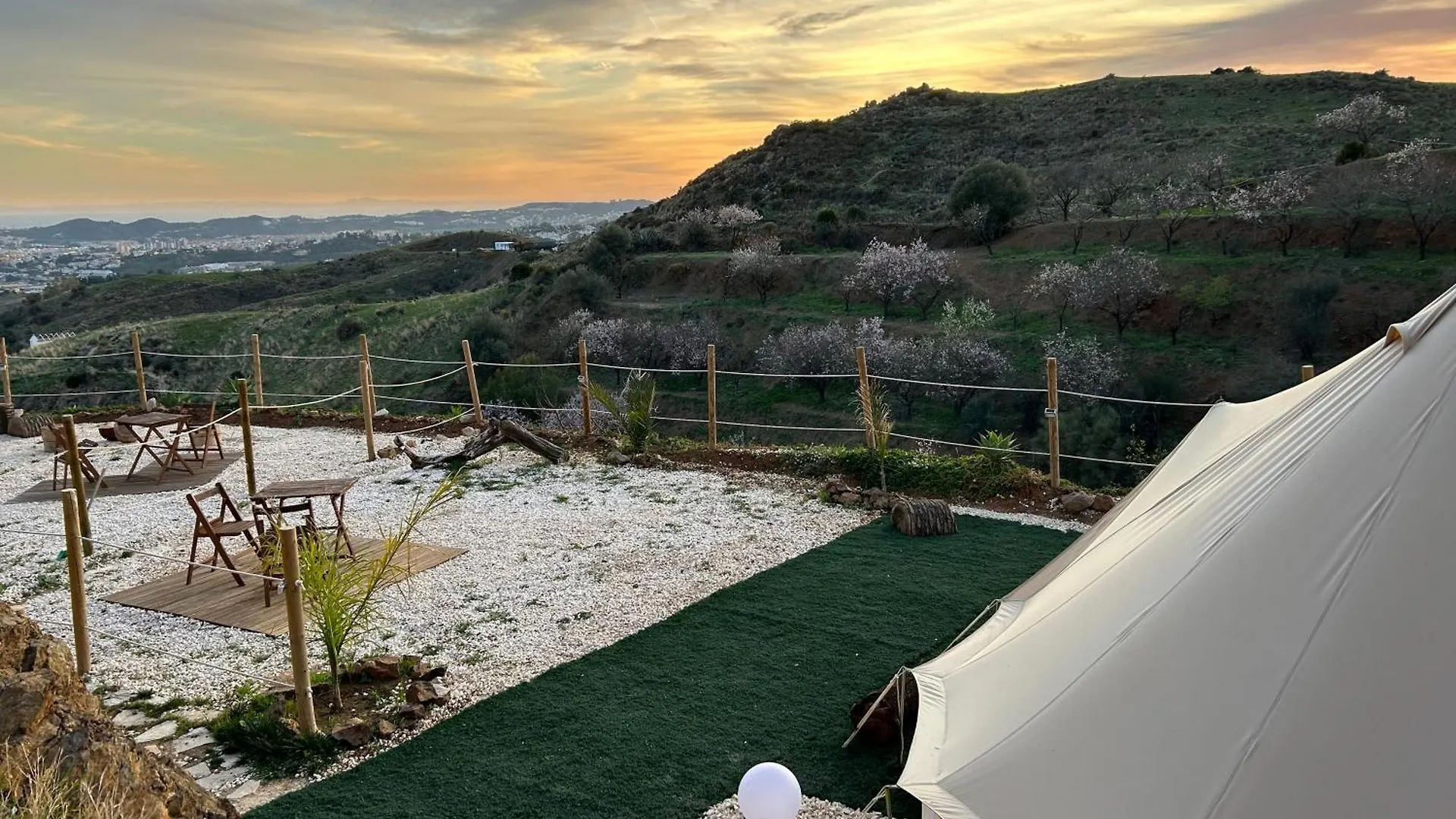 Luxury tent Glamping Finca El Olivo Mijas