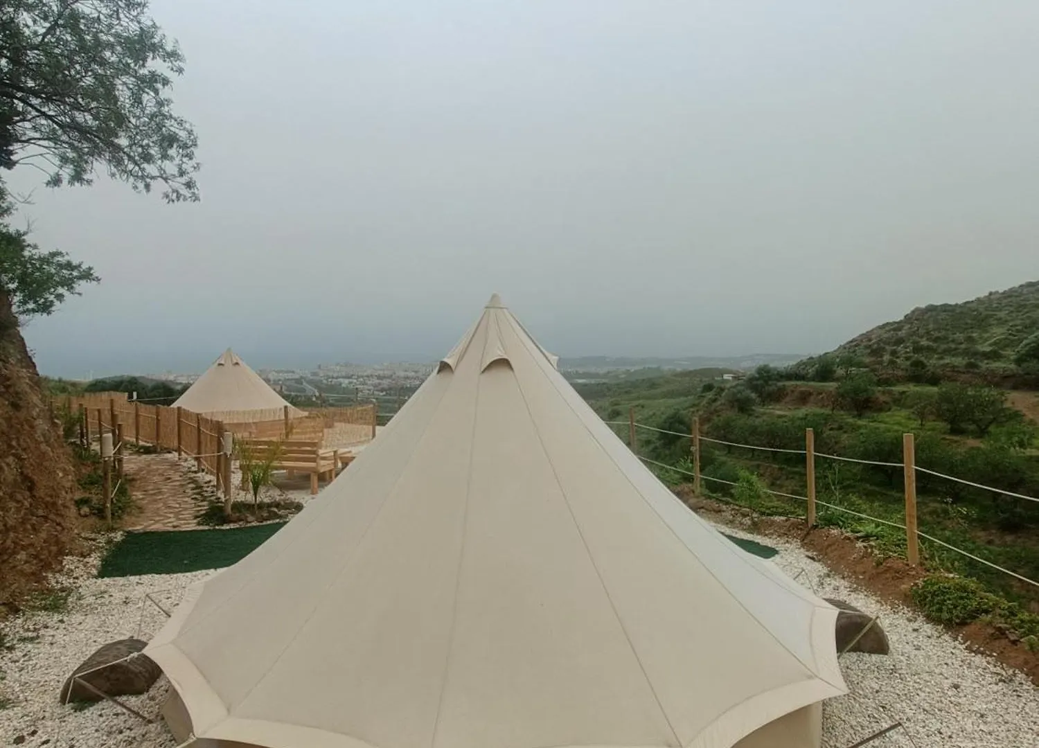 Luxury tent Glamping Finca El Olivo Mijas