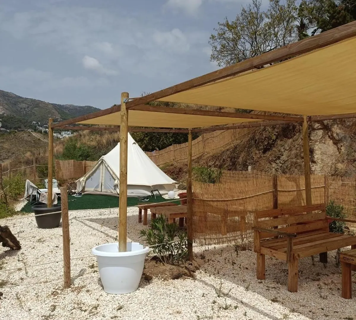 Luxury tent Glamping Finca El Olivo Mijas