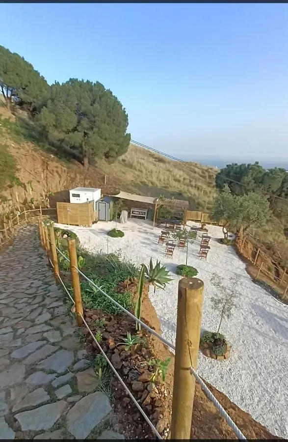 Luxusní stan Glamping Finca El Olivo Mijas Španělsko