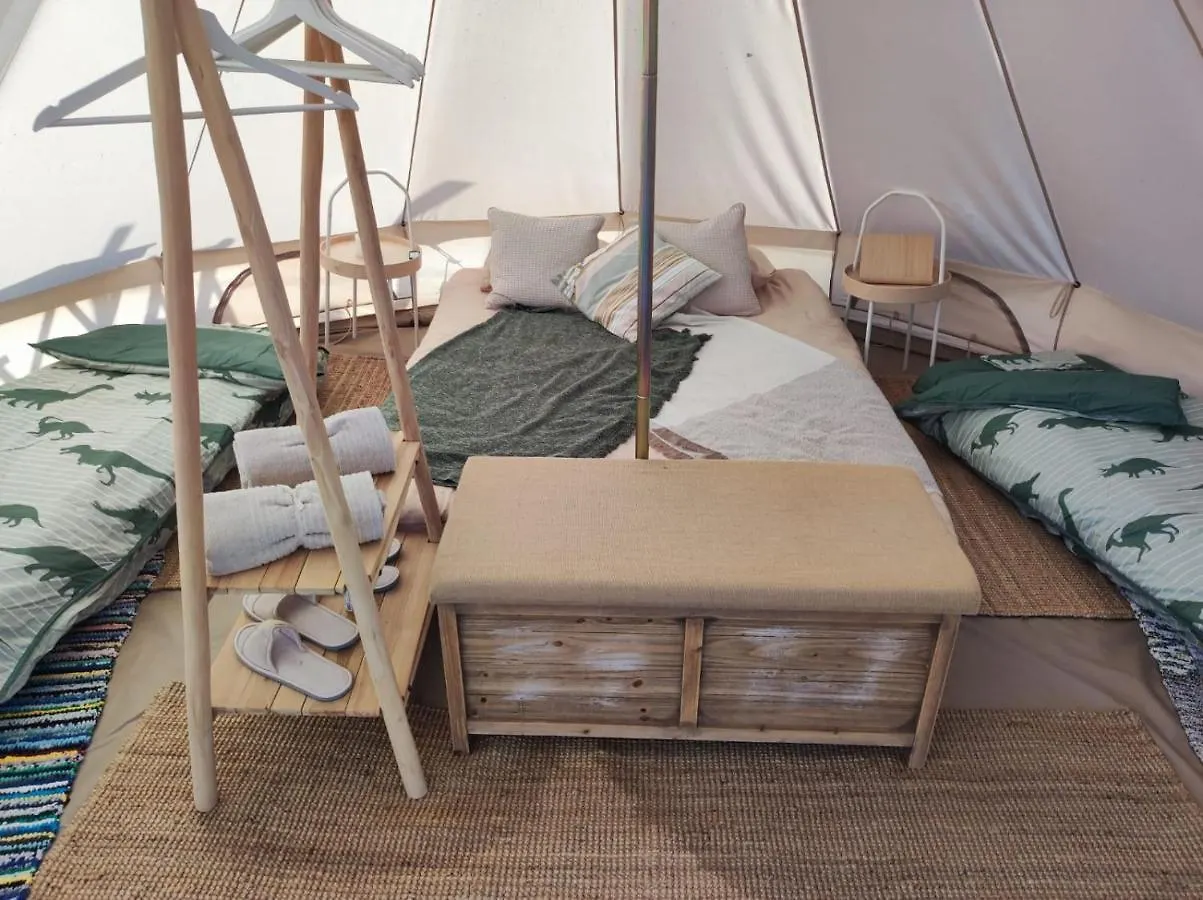 Luxusní stan Glamping Finca El Olivo Mijas Španělsko