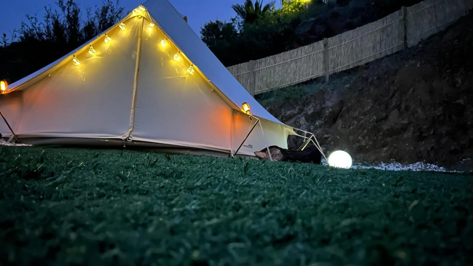 Glamping Finca El Olivo Mijas Luxusní stan