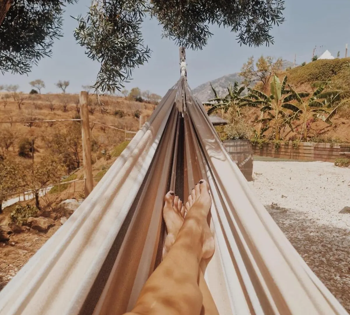 Glamping Finca El Olivo Mijas Luxusní stan
